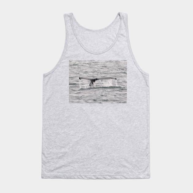 Whale Waterfall Tank Top by Pad's Stuff